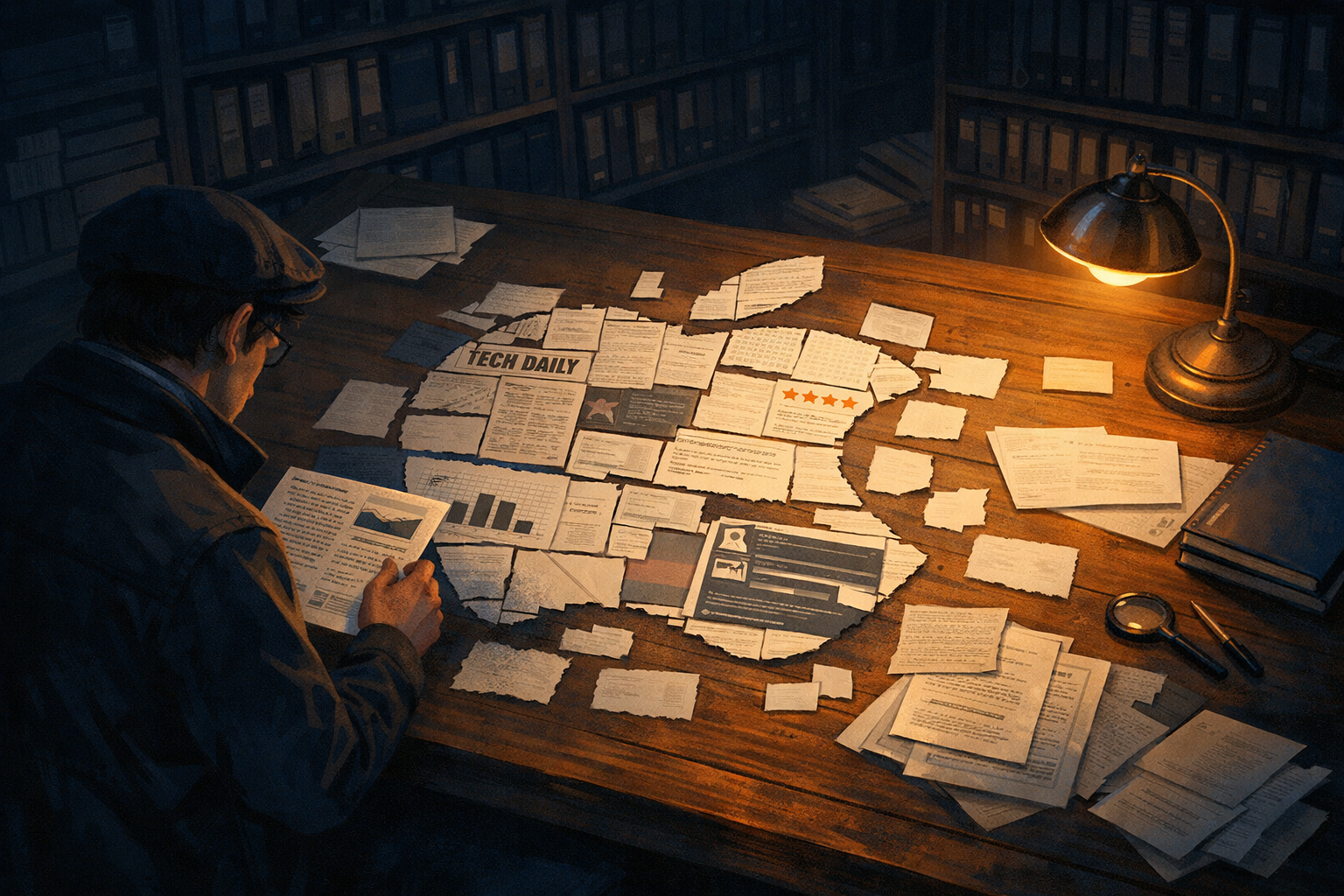 Archivist Assembles Brand Profile From Diverse Documents-1