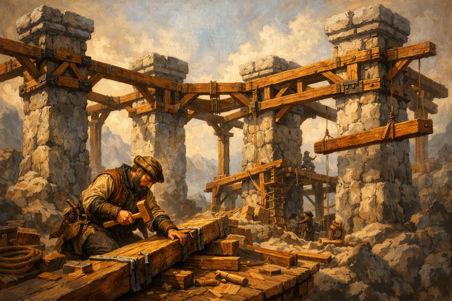 Craftsman Connecting Five Pillars