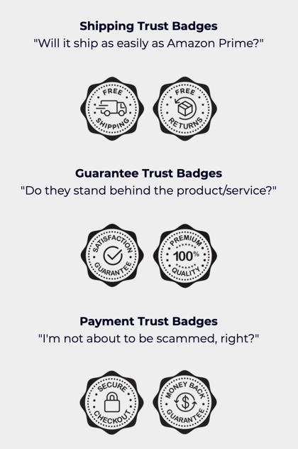 free trust badges