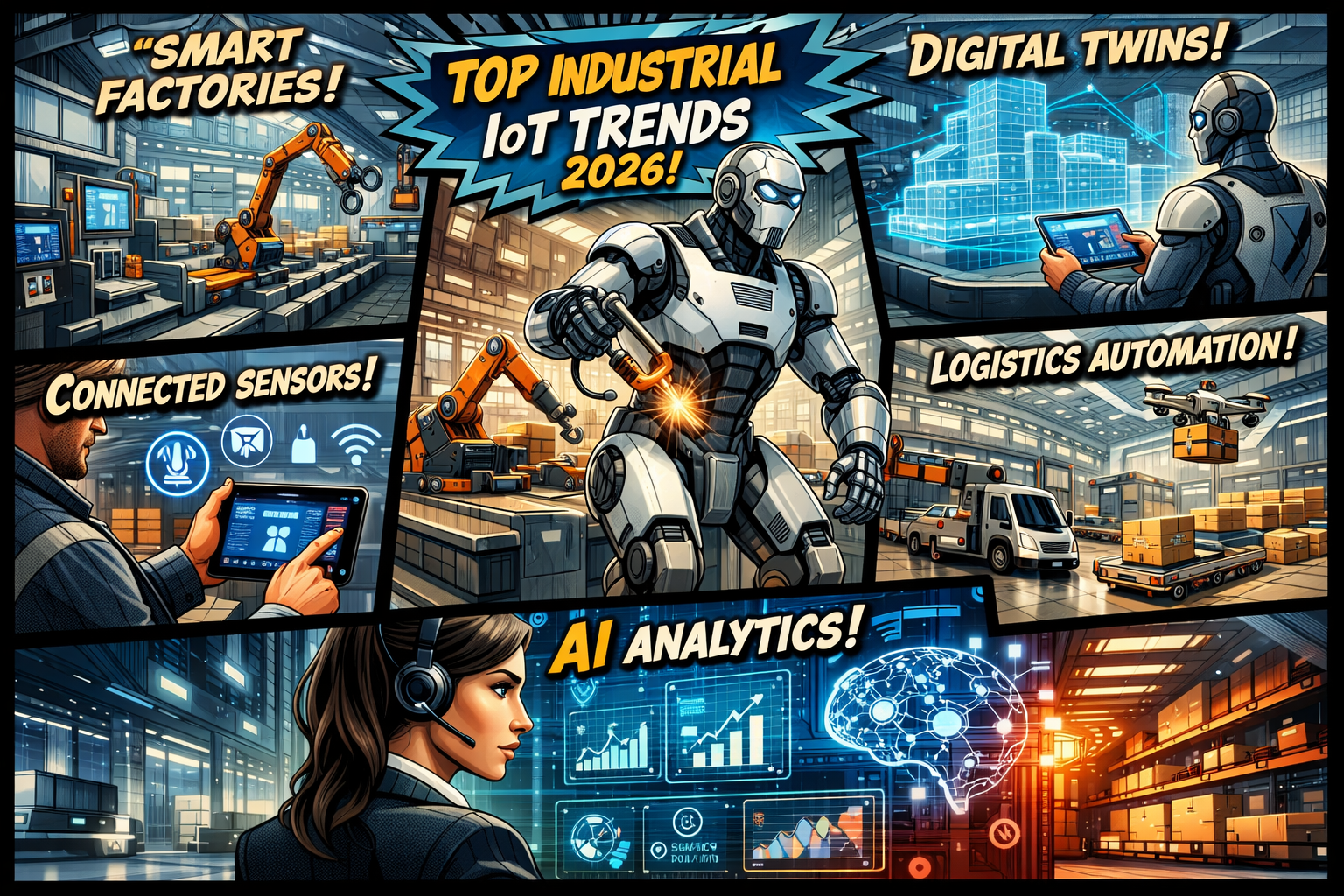 Top 12 B2B Industrial IoT Companies to Watch in 2026